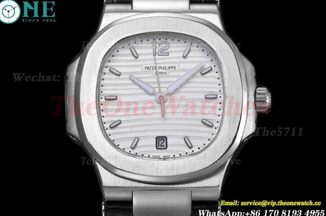 SS Nautilus MY8215 LE 40mm GDF White Dial 1219